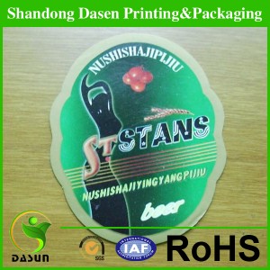 Etiqueta vino personalizado rollo vino etiqueta etiqueta de vino rojo